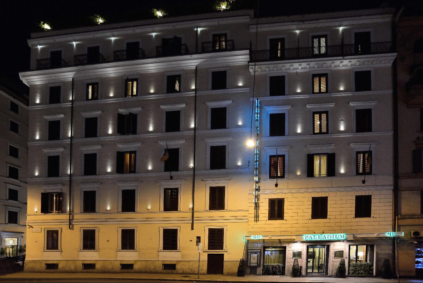 Hotel Palladium Palace Rzym Zewnętrze zdjęcie